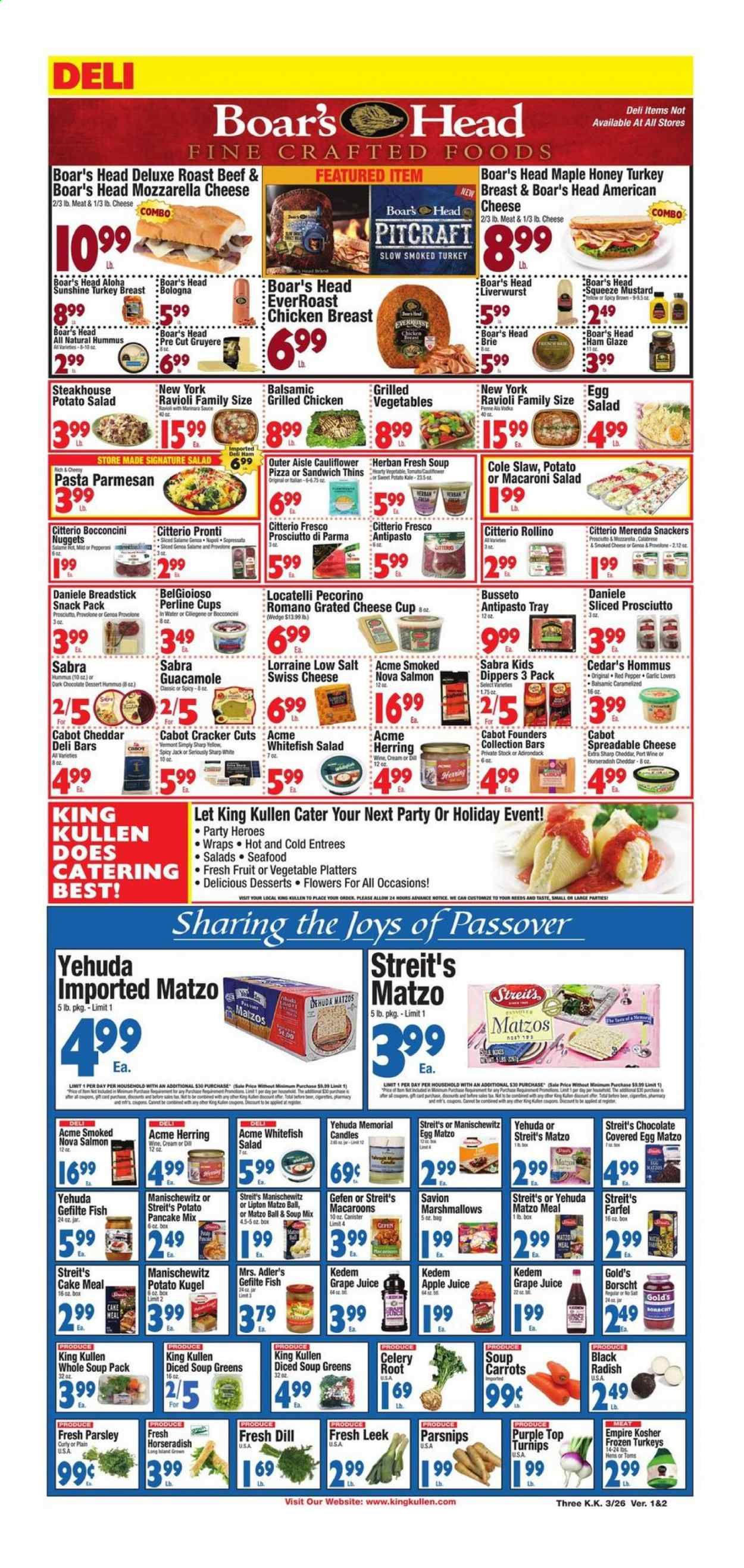 King Kullen Weekly Ad Flyer March 26 to April 1