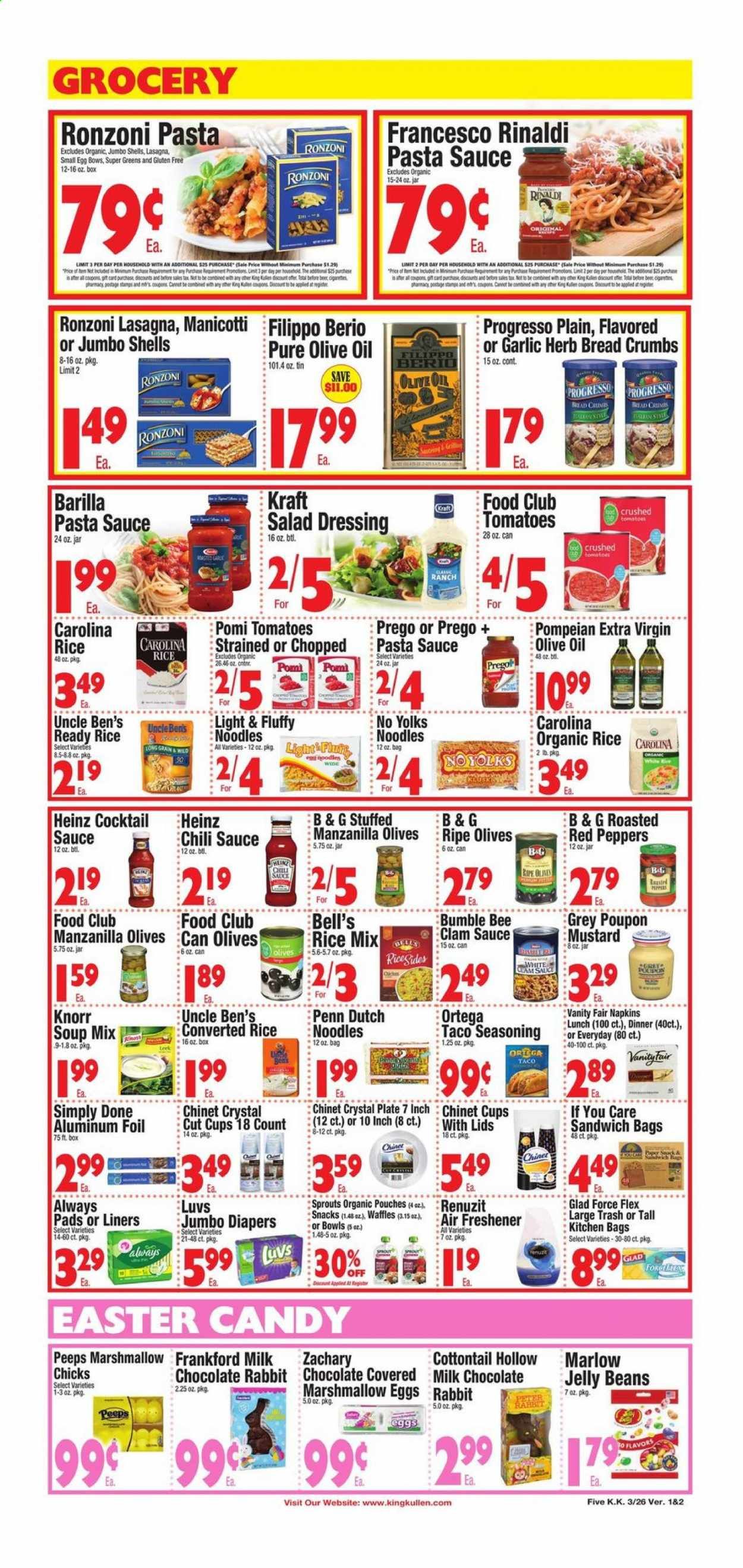 King Kullen Weekly Ad Flyer March 26 to April 1