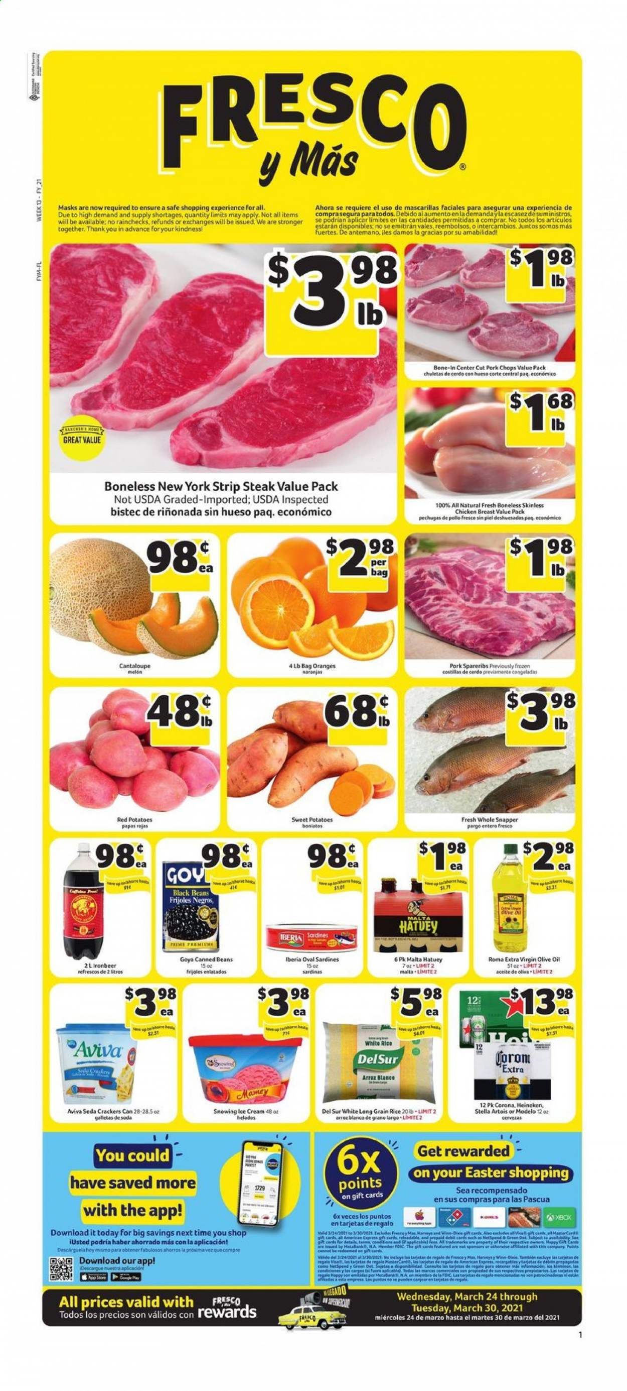 Fresco y Más Weekly Ad Flyer March 24 to March 30