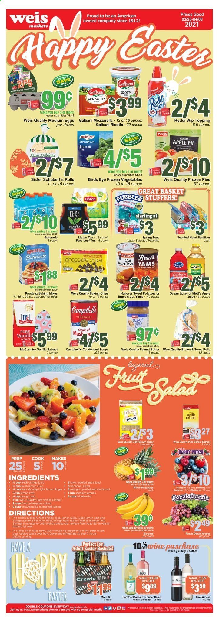 Weis Weekly Ad Flyer March 25 to April 8