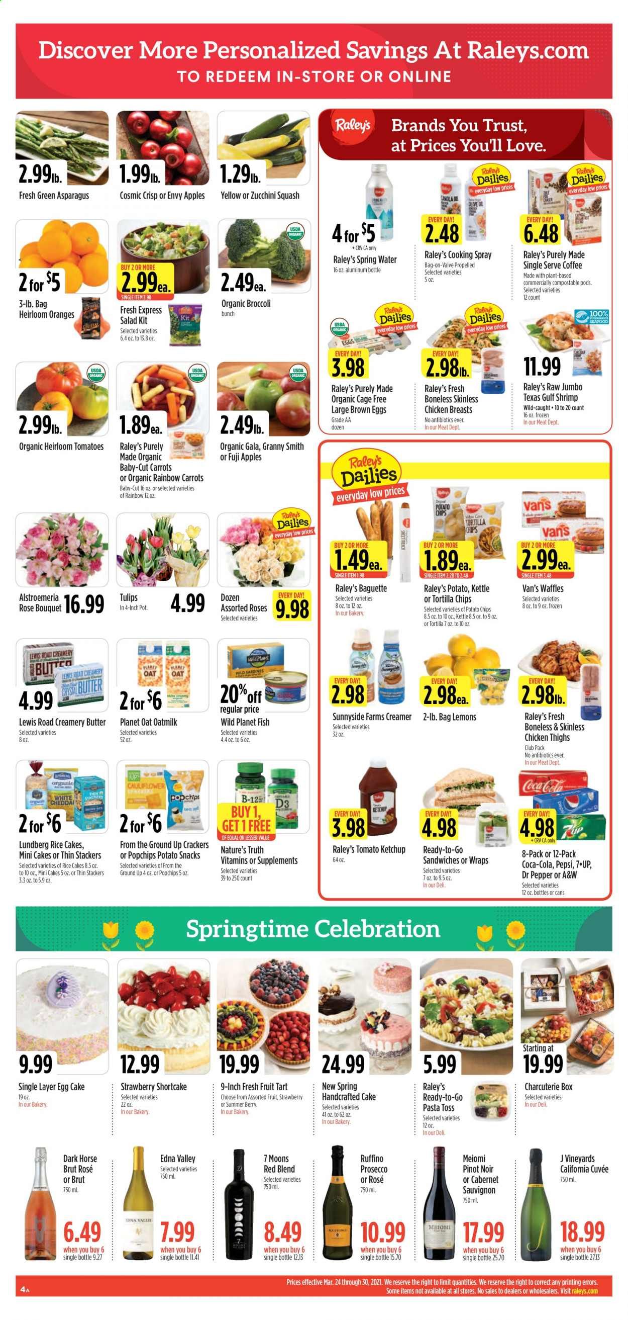 Raley's (CA, NV) Weekly Ad Flyer March 24 to March 30