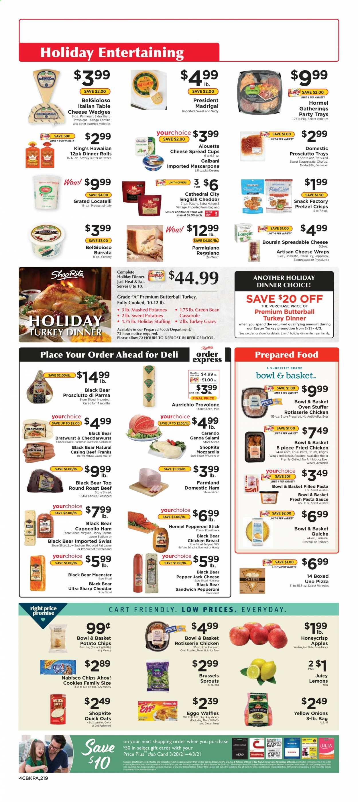 ShopRite (CT, DE, MD, NJ, NY, PA) Weekly Ad Flyer March 28 to April 3