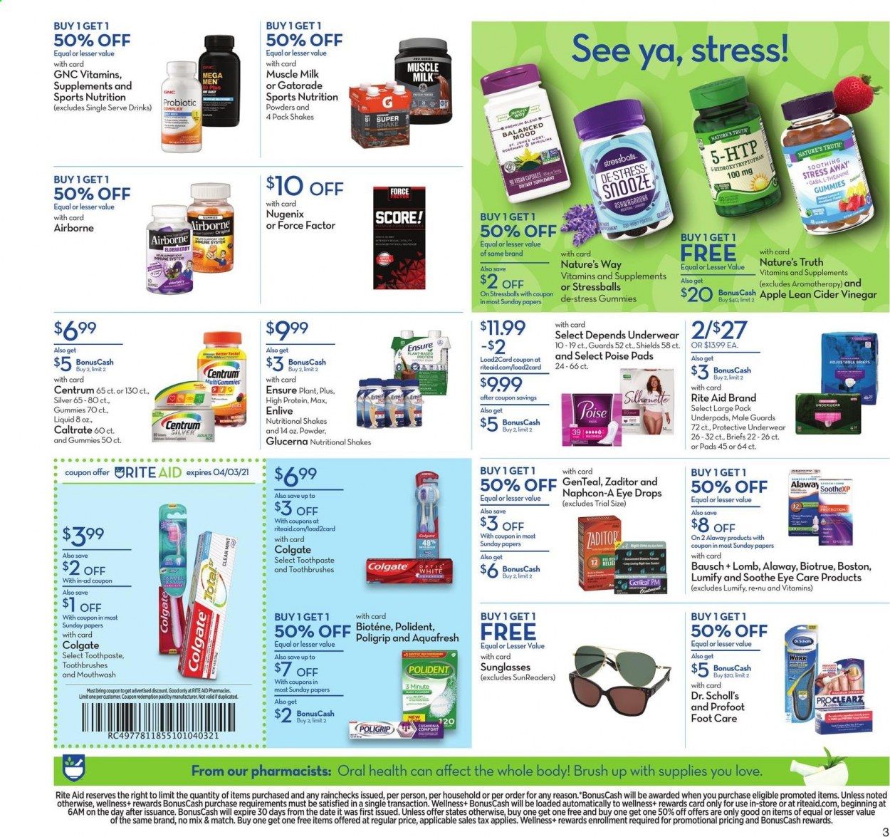RITE AID Weekly Ad Flyer March 28 to April 3