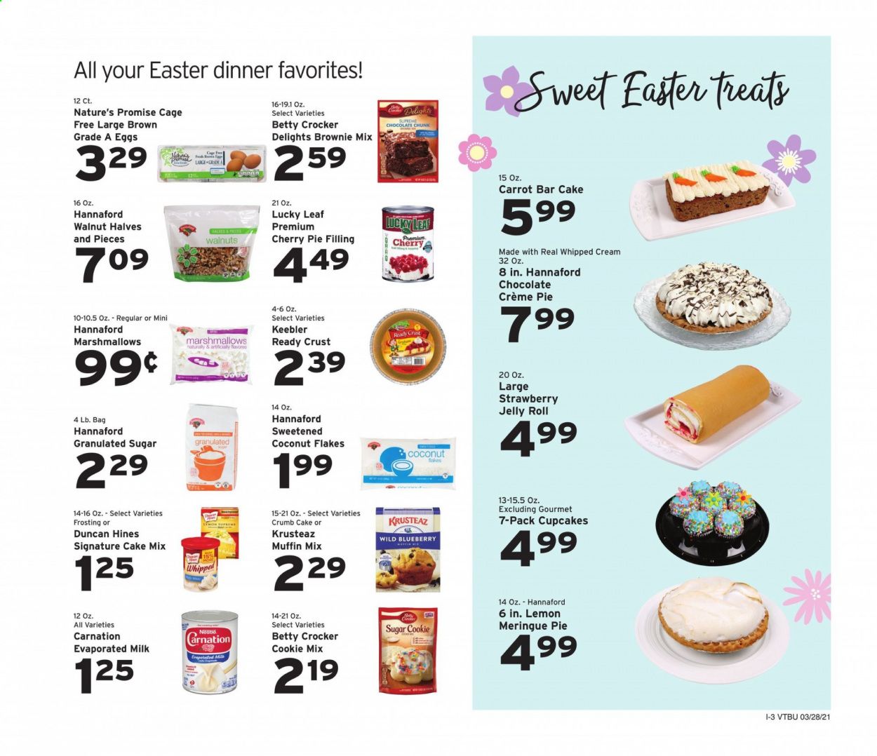 Hannaford (VT) Weekly Ad Flyer March 28 to April 3