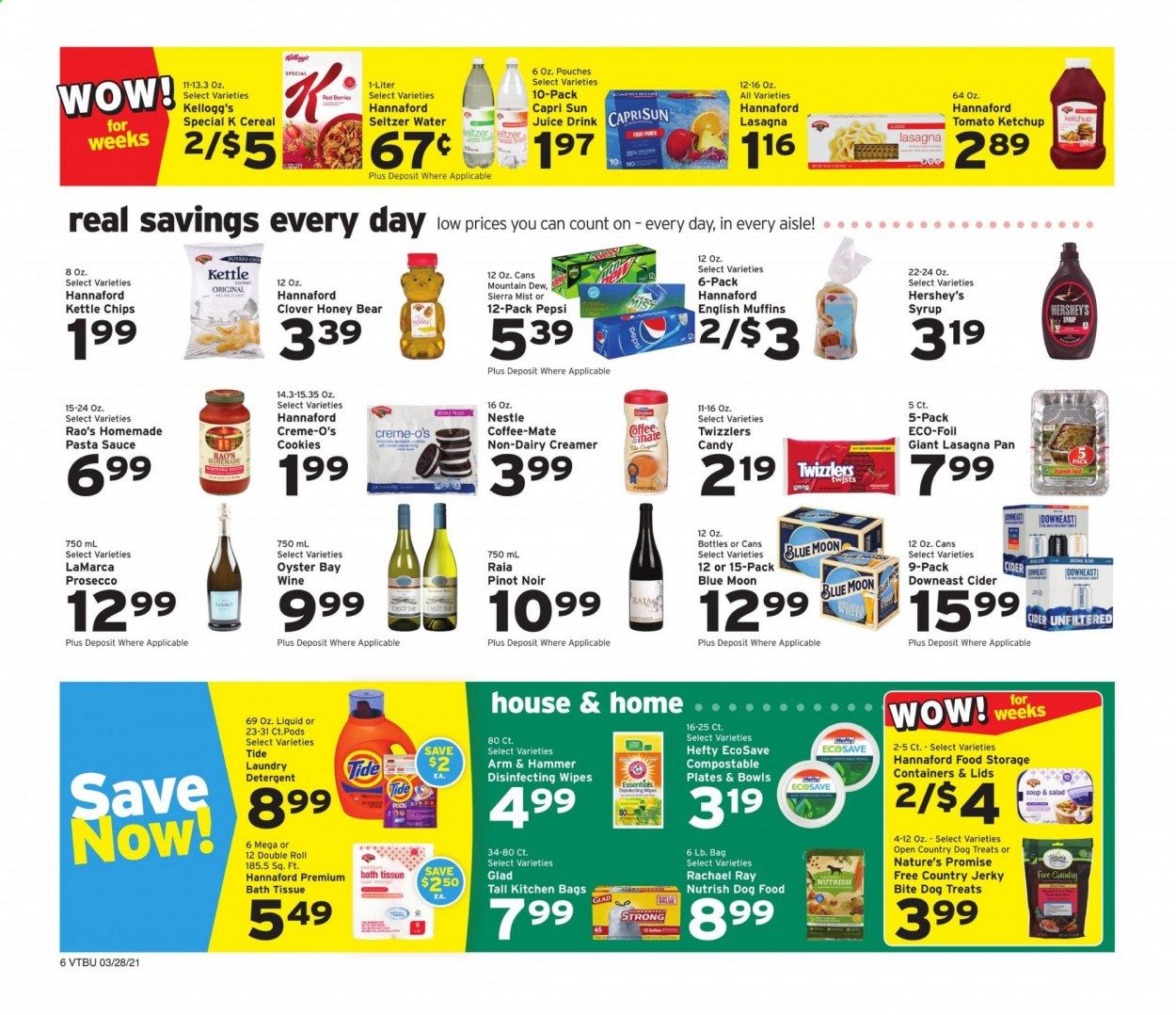 Hannaford (VT) Weekly Ad Flyer March 28 to April 3