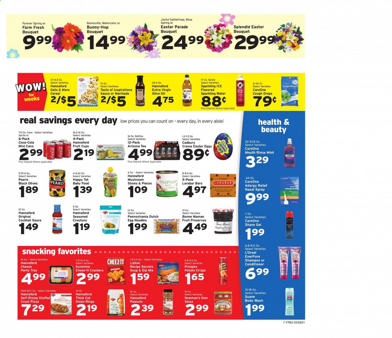 Hannaford (VT) Weekly Ad Flyer March 28 to April 3