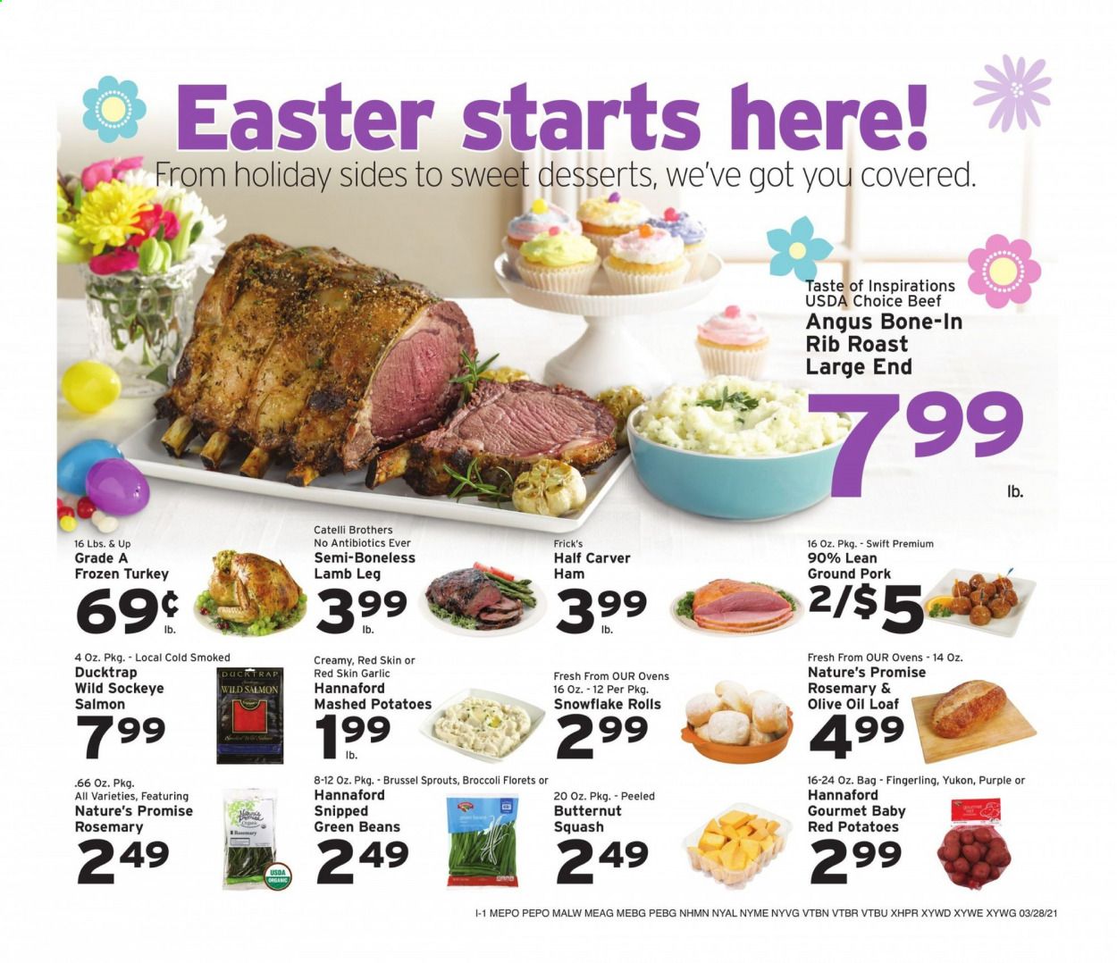 Hannaford (VT) Weekly Ad Flyer March 28 to April 3