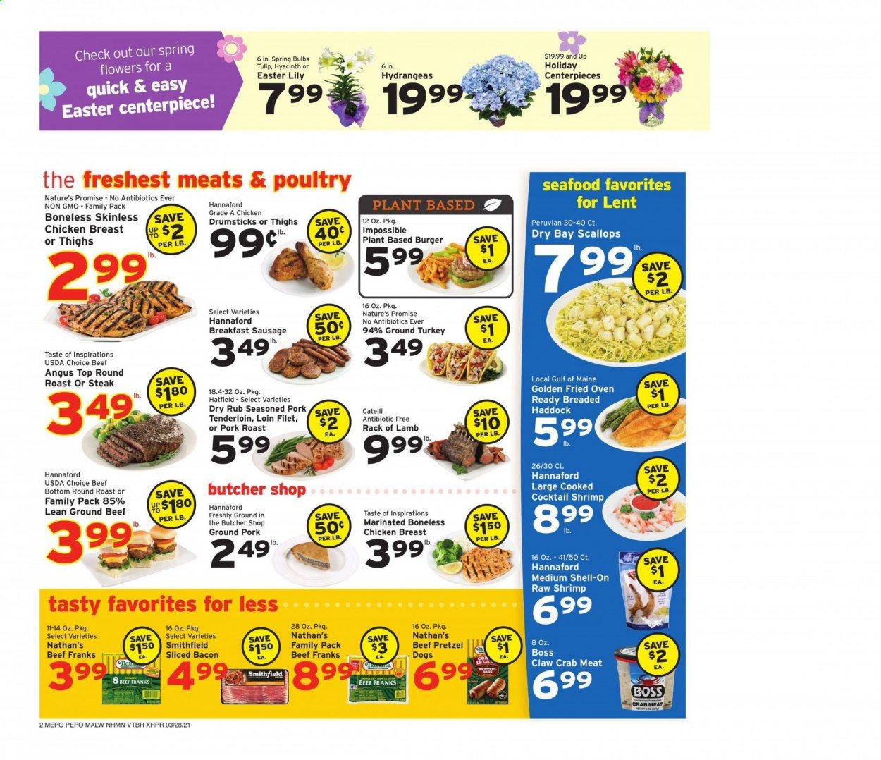 Hannaford (NH) Weekly Ad Flyer March 28 to April 3