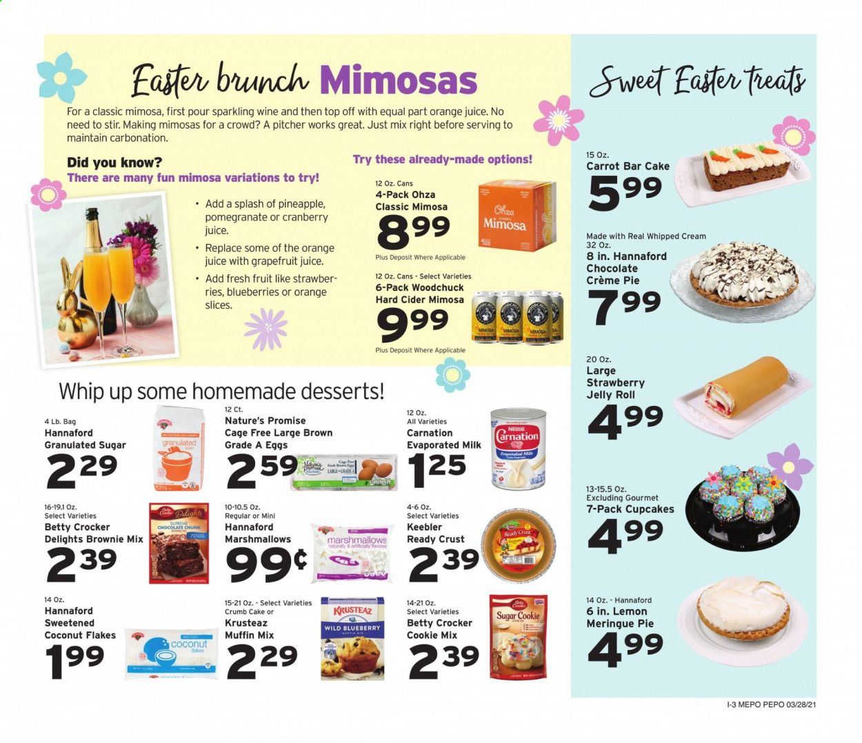 Hannaford (ME) Weekly Ad Flyer March 28 to April 3