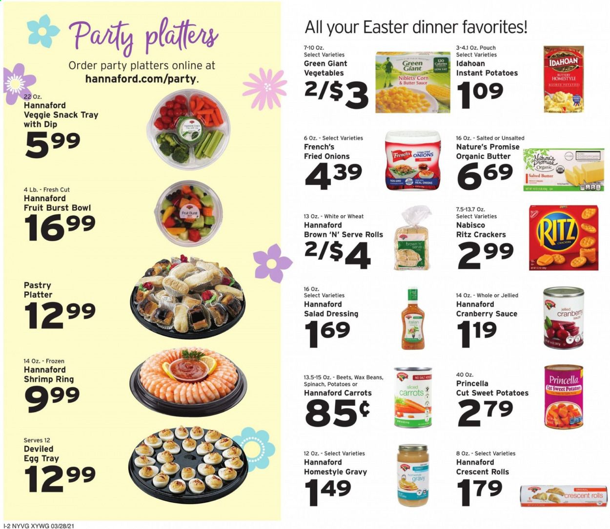 Hannaford (NY) Weekly Ad Flyer March 28 to April 3