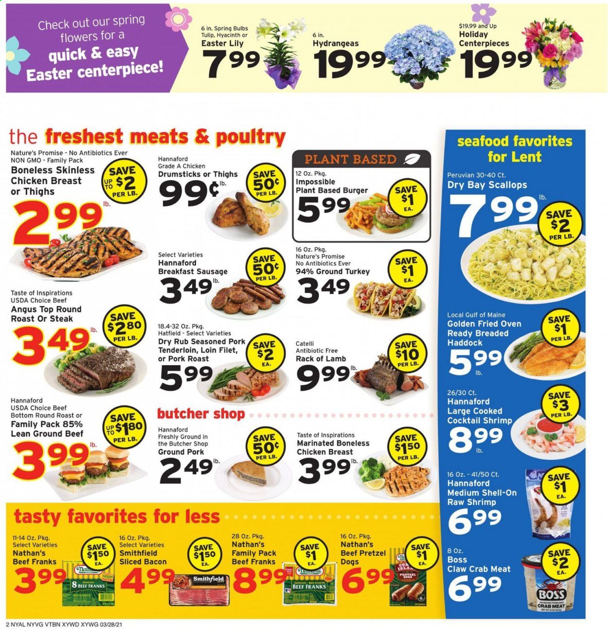 Hannaford (NY) Weekly Ad Flyer March 28 to April 3