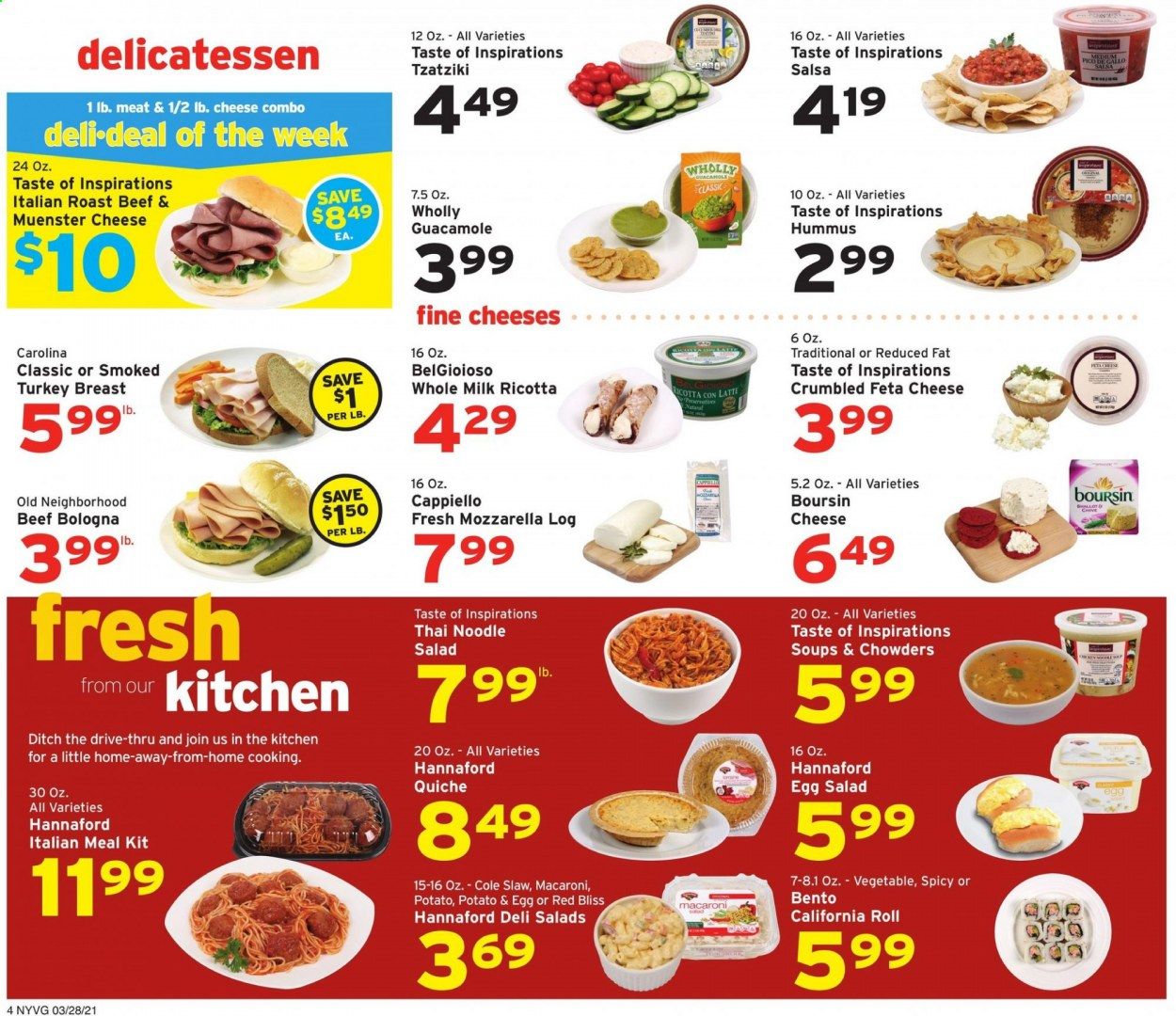 Hannaford (NY) Weekly Ad Flyer March 28 to April 3
