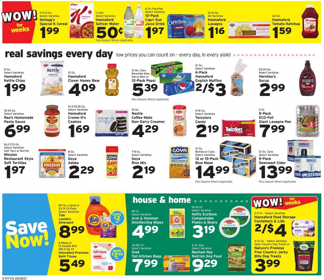 Hannaford (NY) Weekly Ad Flyer March 28 to April 3