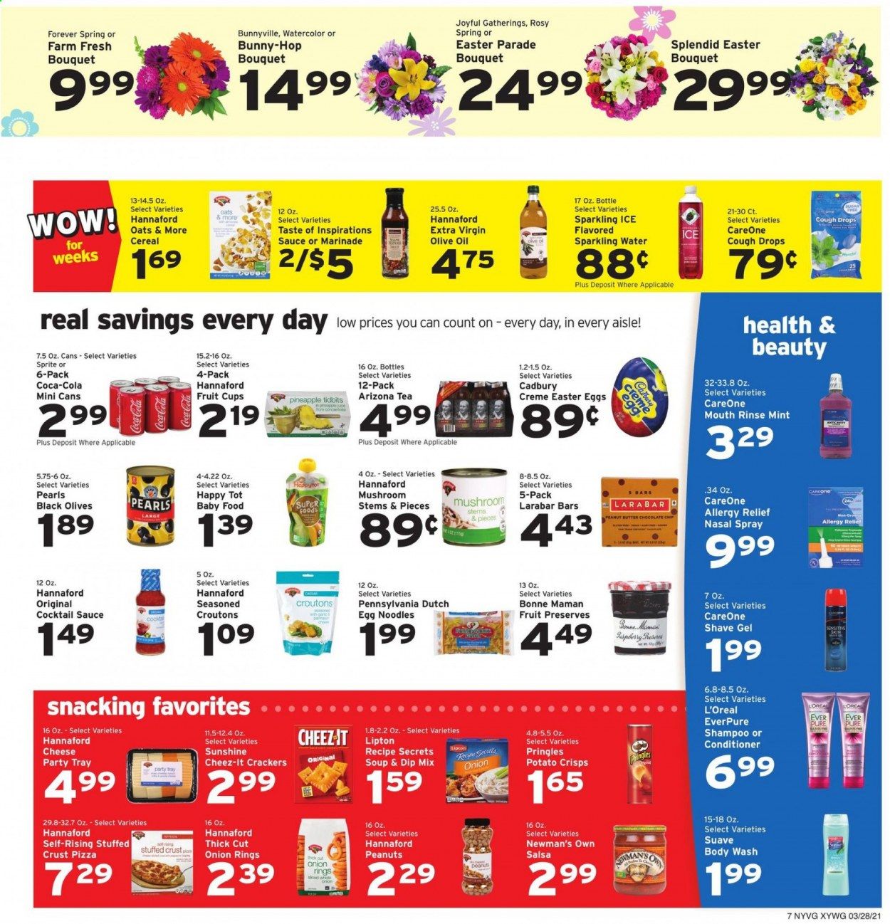 Hannaford (NY) Weekly Ad Flyer March 28 to April 3