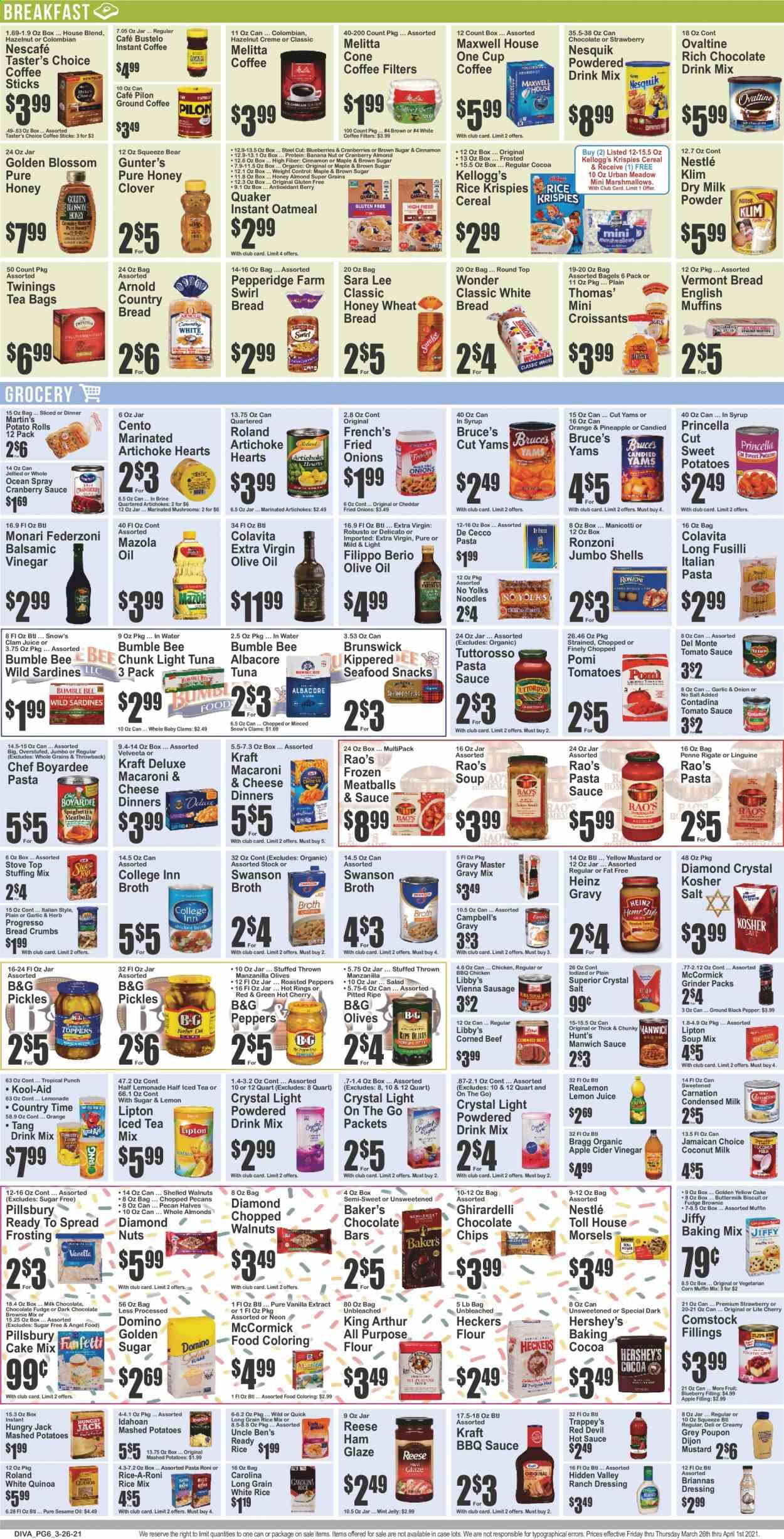Key Food (NJ, NY) Weekly Ad Flyer March 26 to April 1