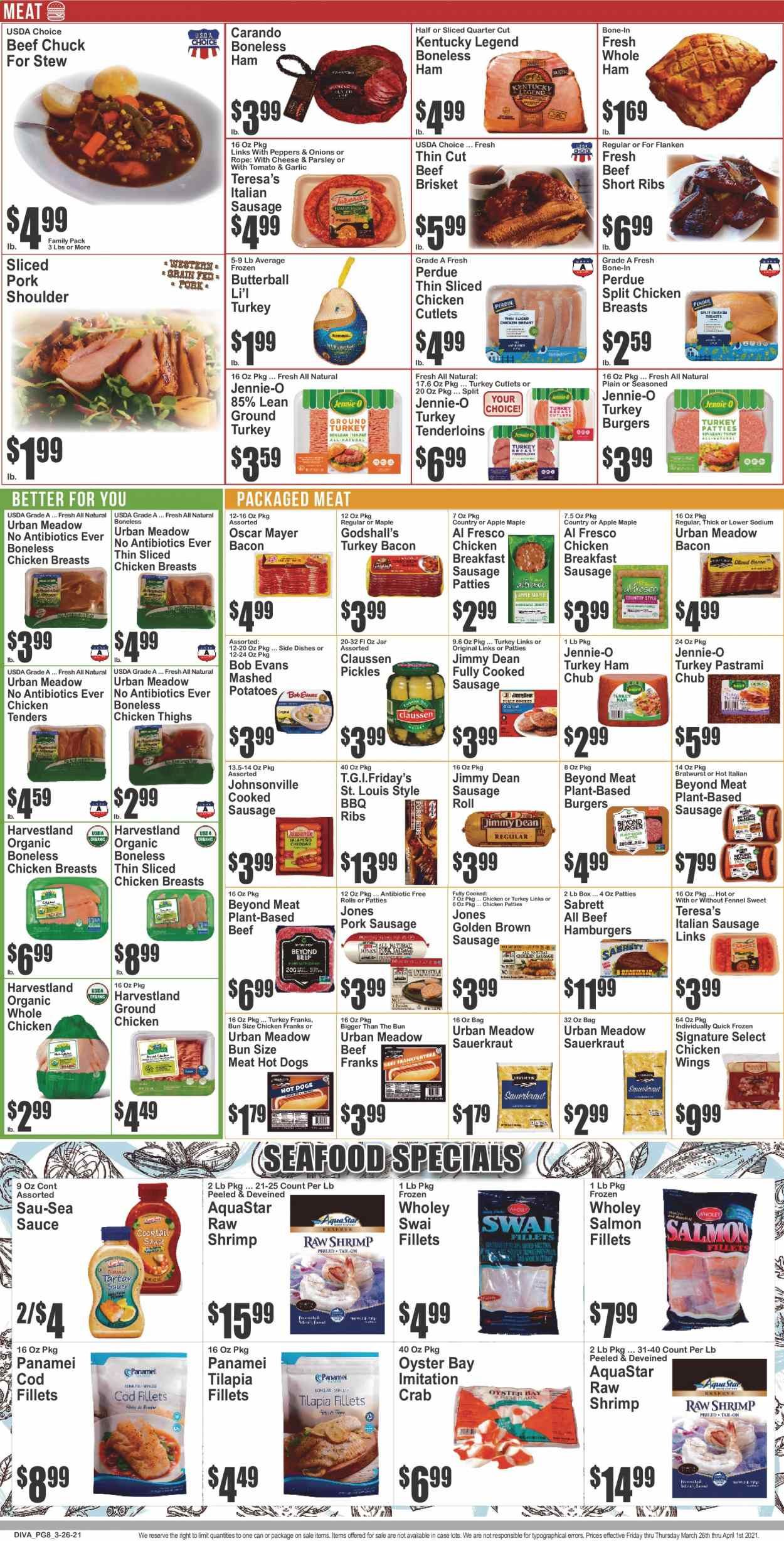 Key Food (NJ, NY) Weekly Ad Flyer March 26 to April 1