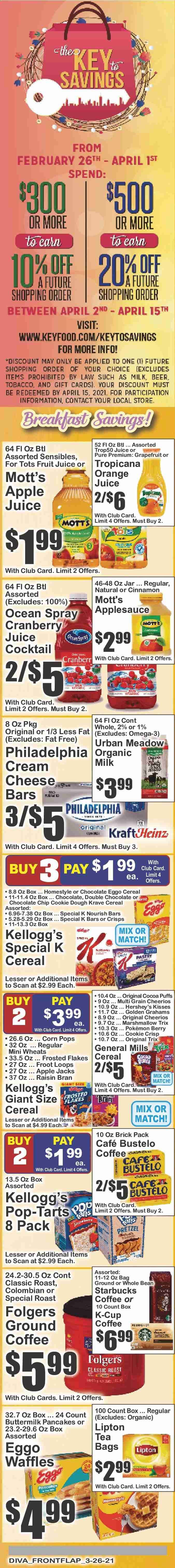 Key Food (NJ, NY) Weekly Ad Flyer March 26 to April 1