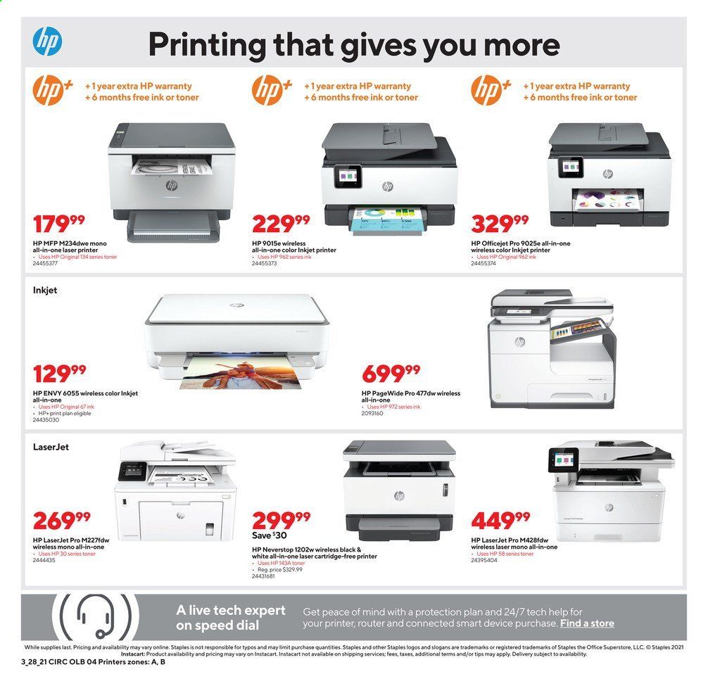 Staples Weekly Ad Flyer March 28 to April 3