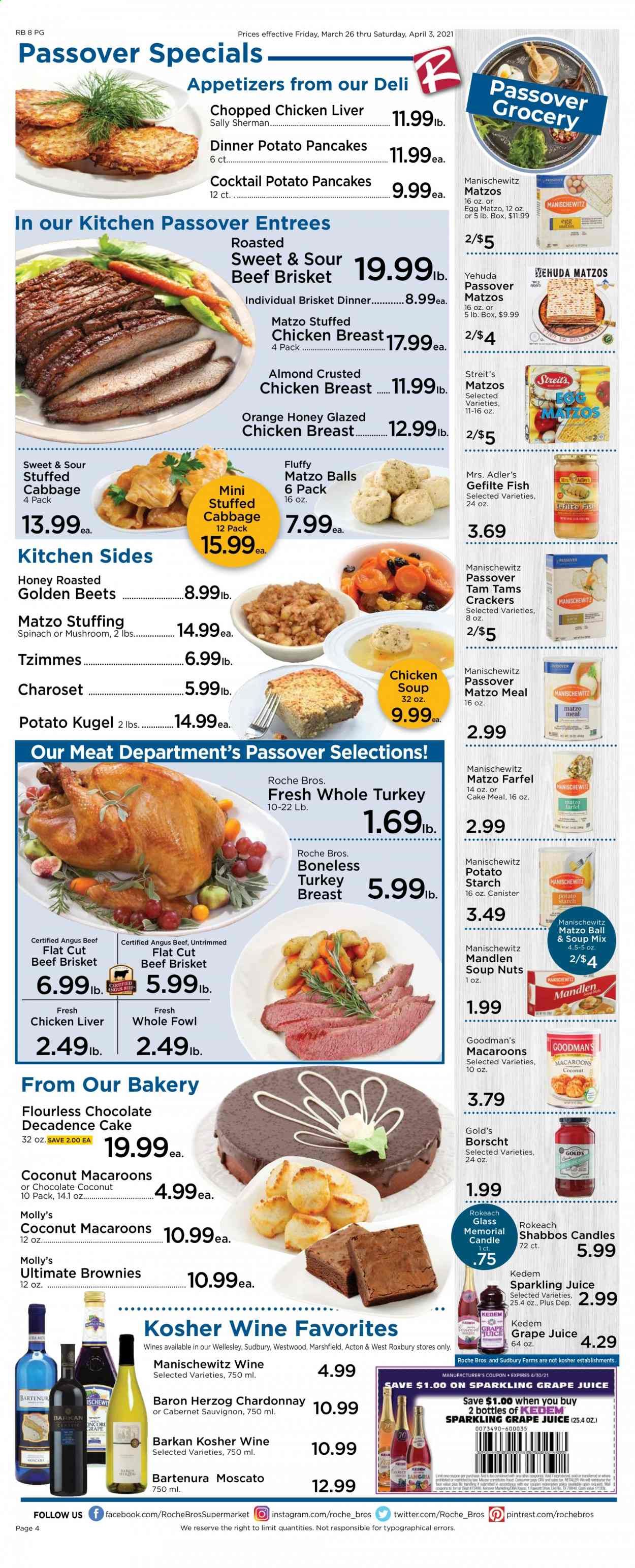 Roche Bros. (MA) Weekly Ad Flyer March 26 to April 3
