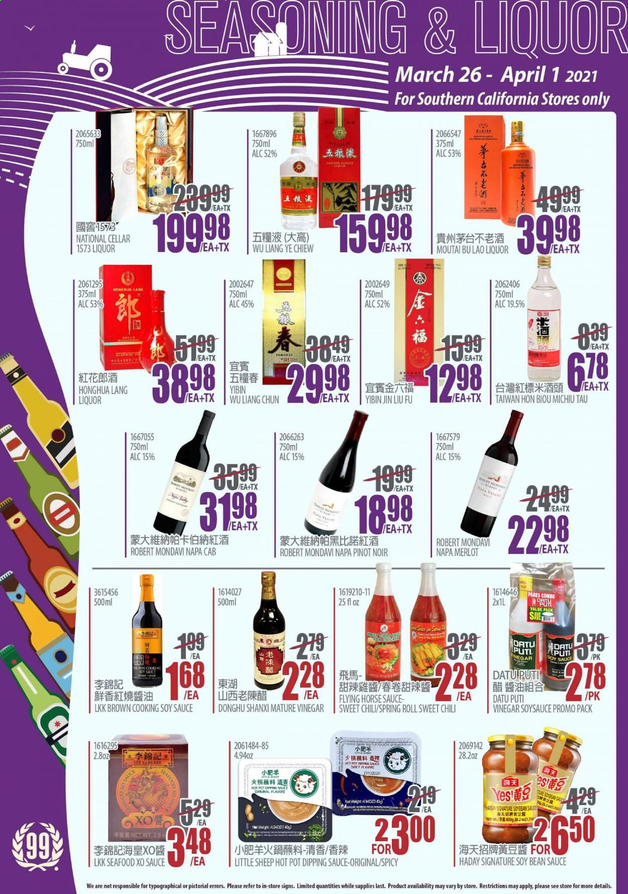 99 Ranch Market (CA) Weekly Ad Flyer March 26 to April 1
