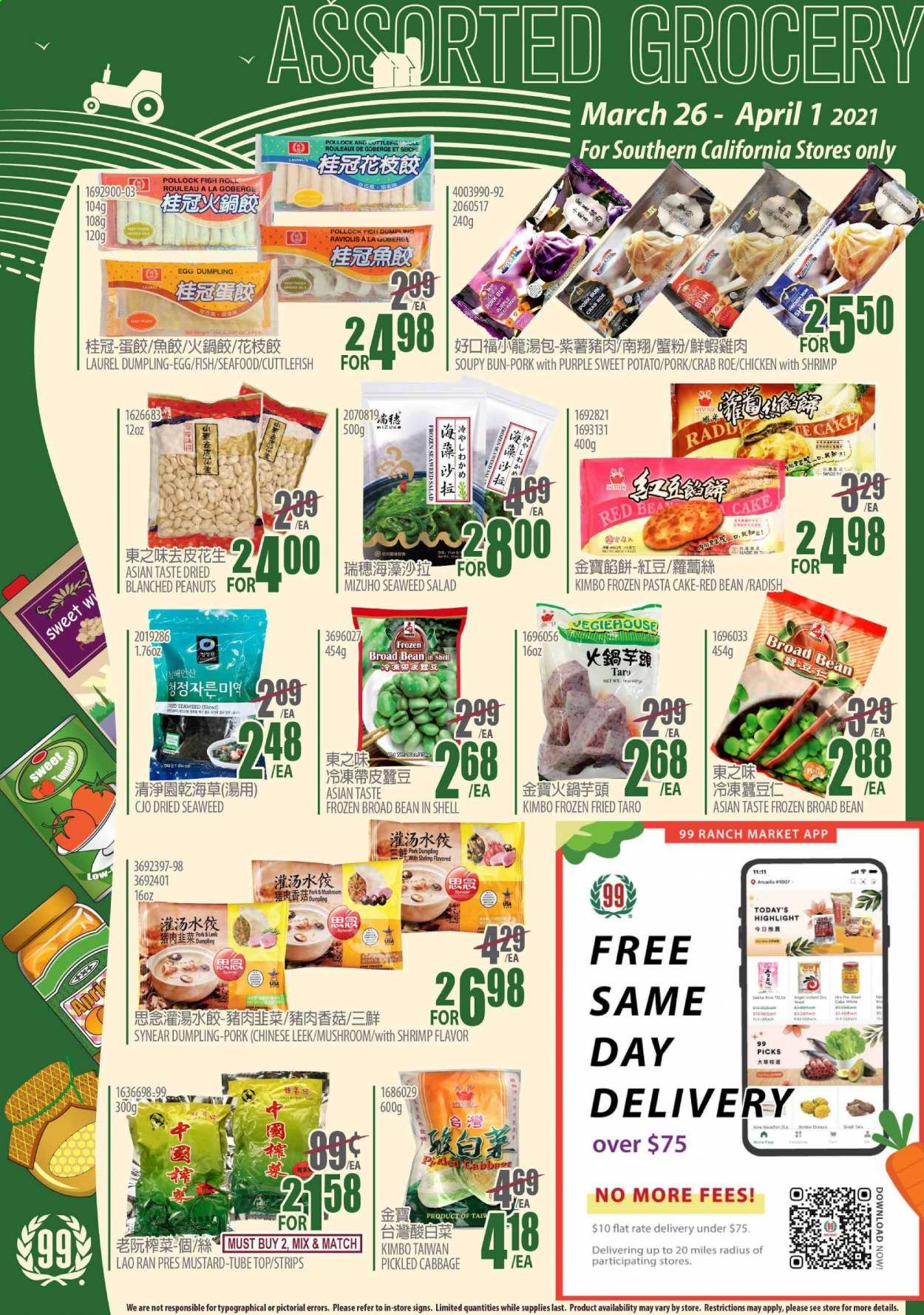 99 Ranch Market (CA) Weekly Ad Flyer March 26 to April 1