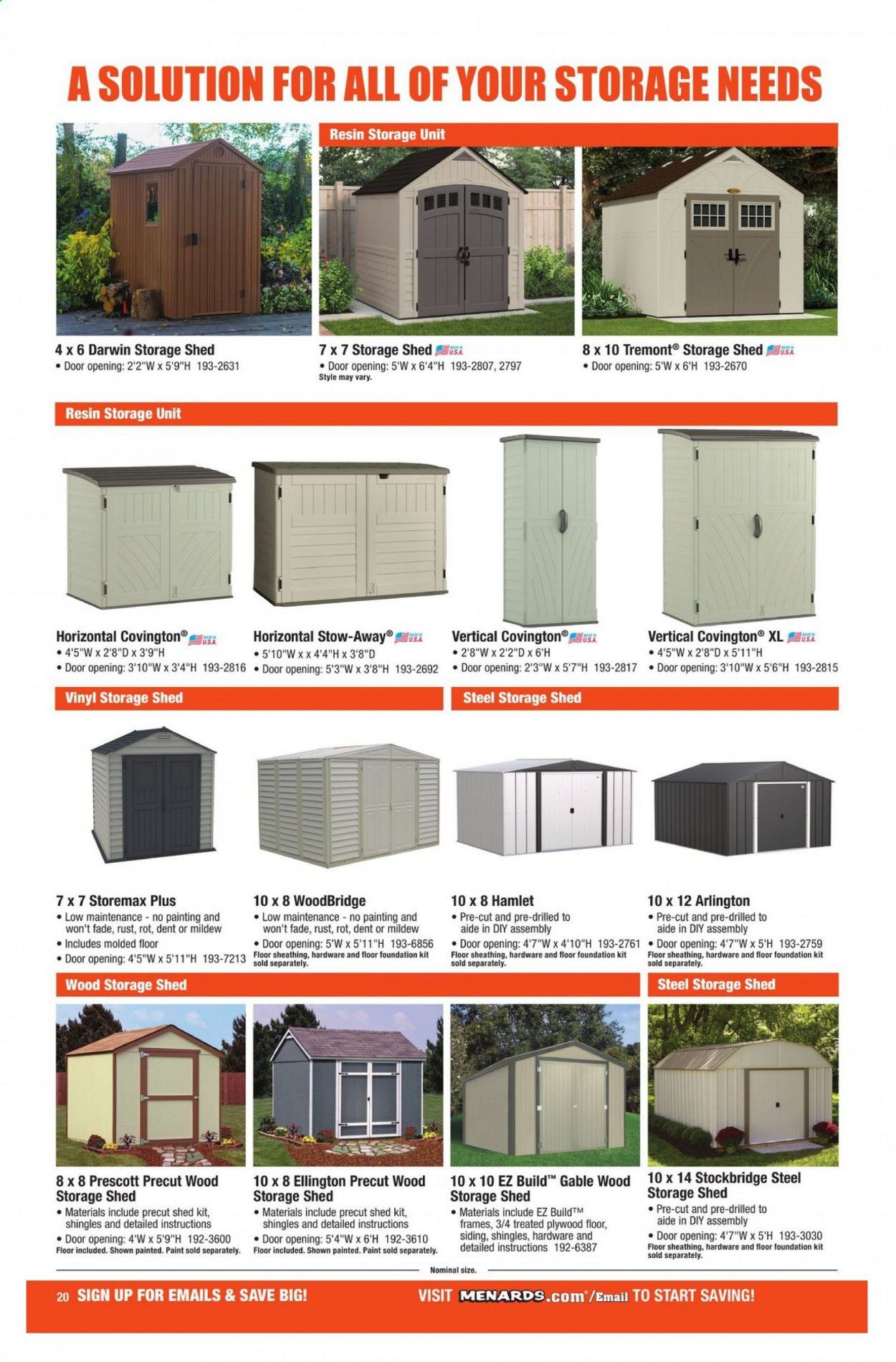 Menards Weekly Ad Flyer March 22 to December 31