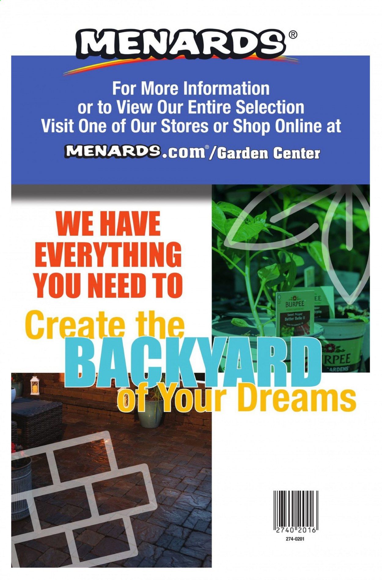 Menards Weekly Ad Flyer March 22 to December 31