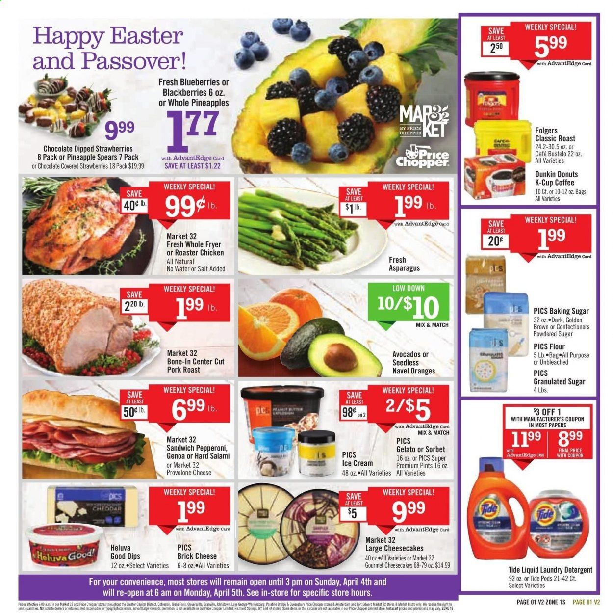 Price Chopper (CT, MA, NH, NY, PA, VT) Weekly Ad Flyer March 28 to April 3
