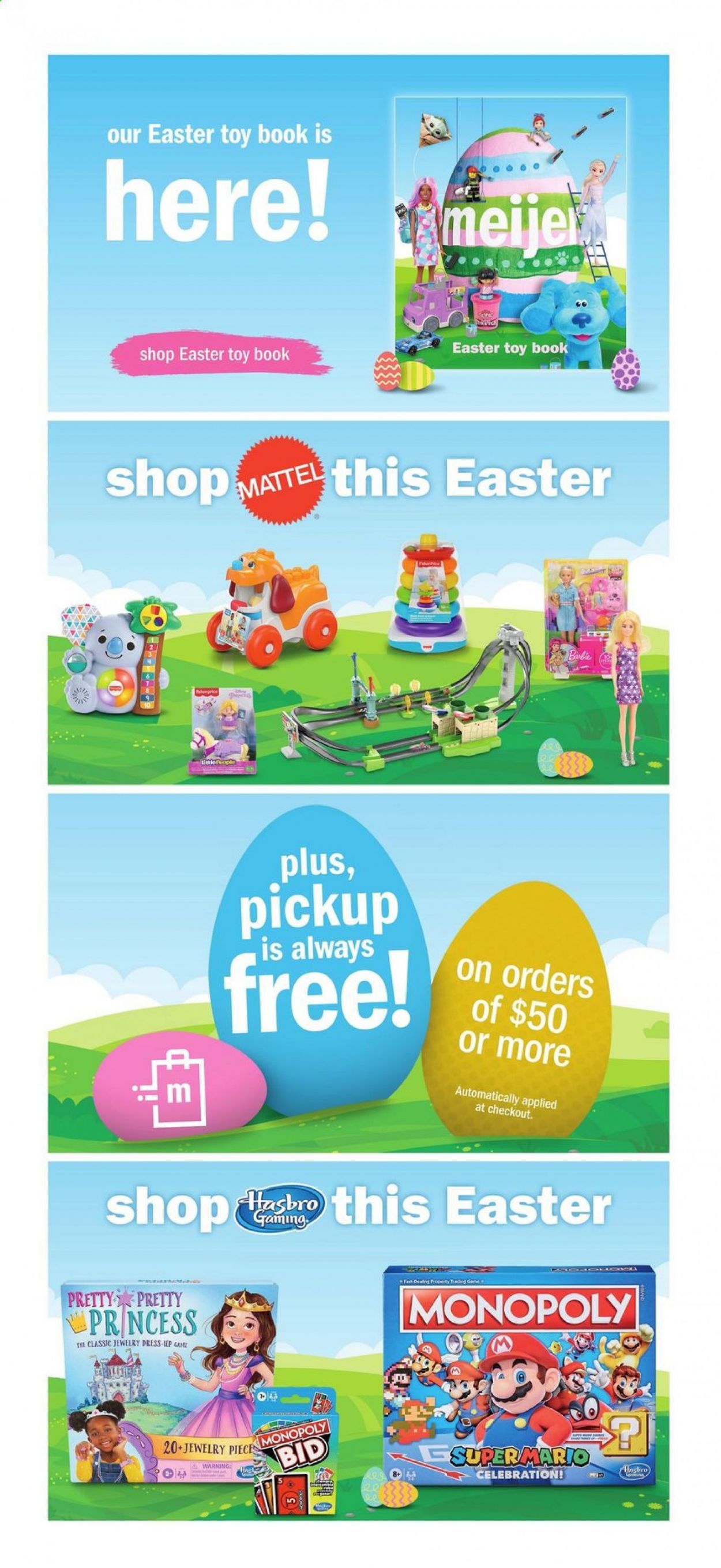 Meijer (MI) Weekly Ad Flyer March 28 to April 3