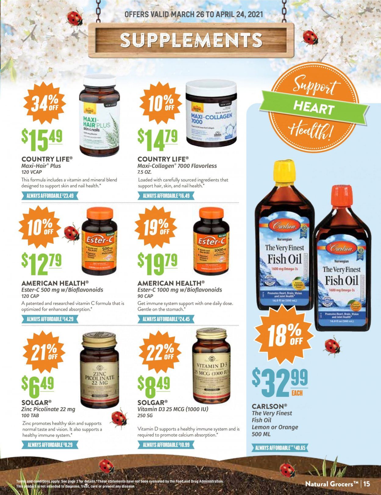 Natural Grocers Weekly Ad Flyer March 26 to April 24