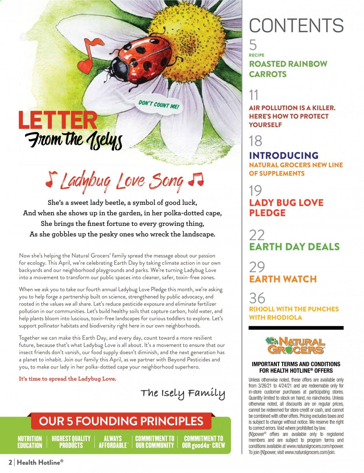 Natural Grocers Weekly Ad Flyer March 26 to April 24