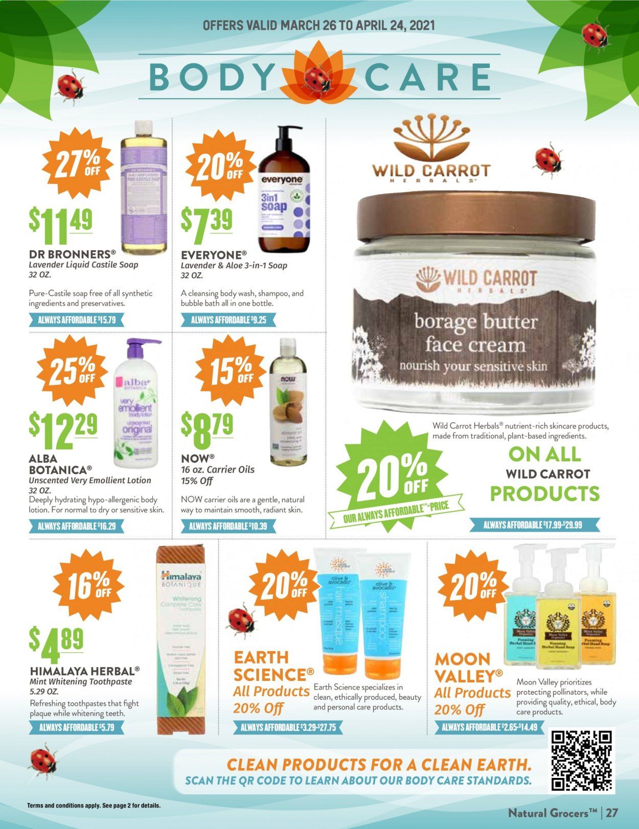Natural Grocers Weekly Ad Flyer March 26 to April 24