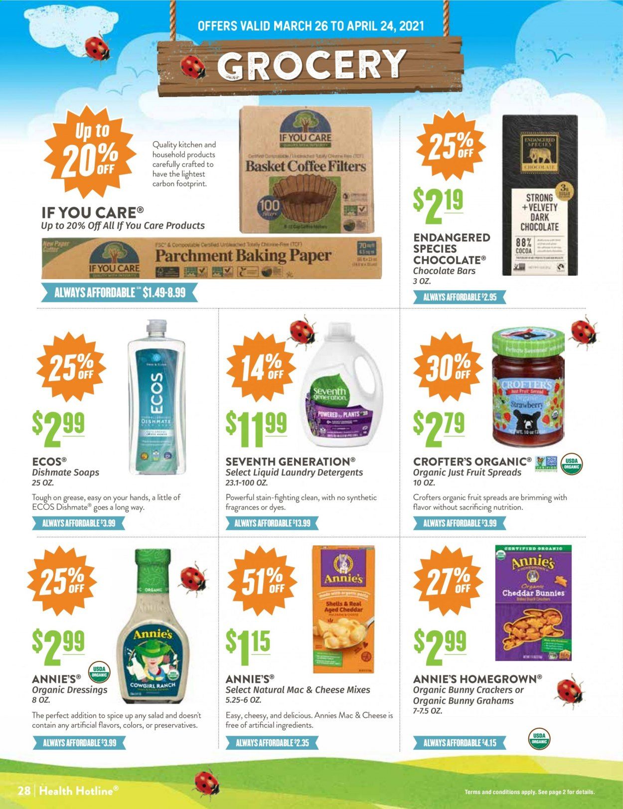 Natural Grocers Weekly Ad Flyer March 26 to April 24