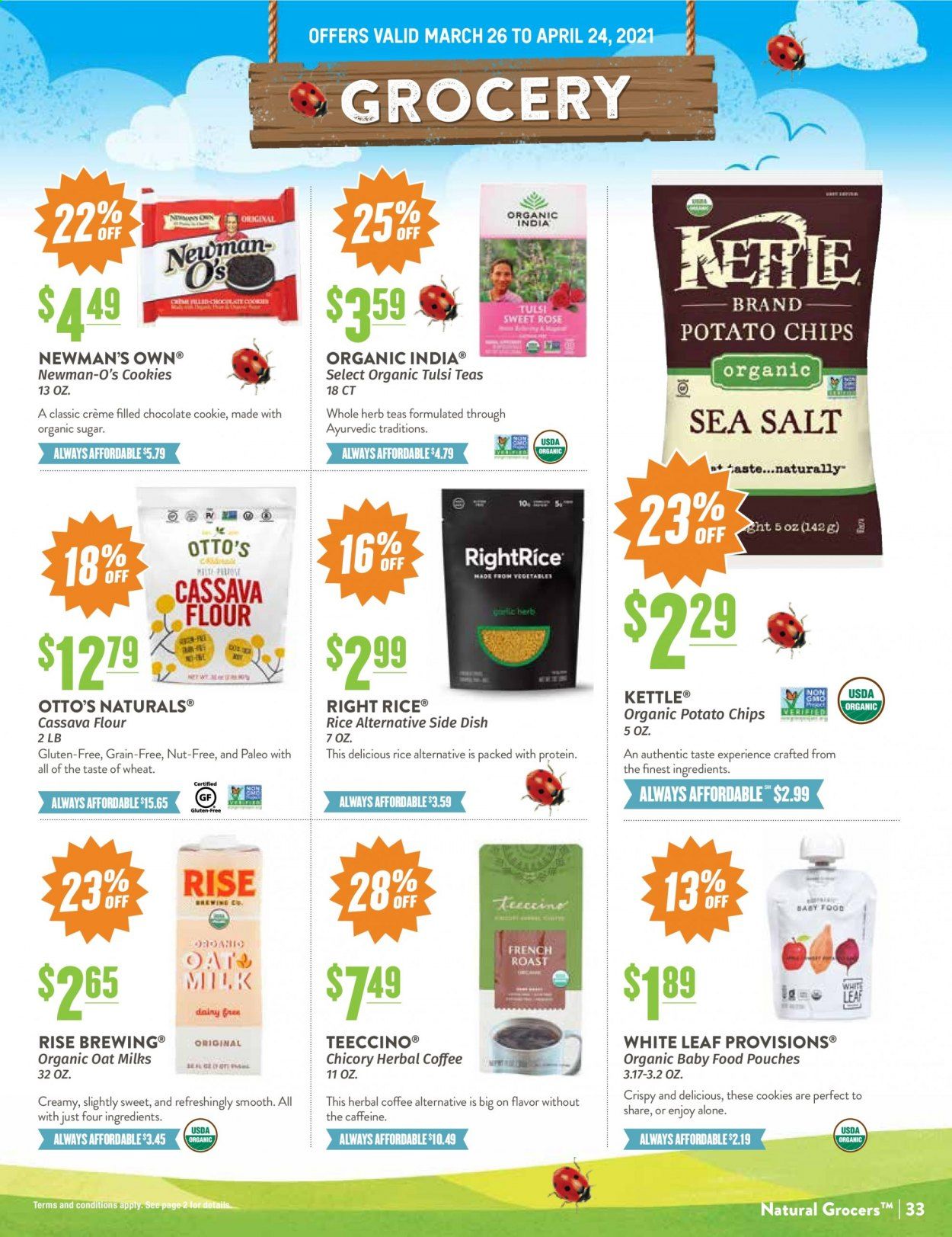 Natural Grocers Weekly Ad Flyer March 26 to April 24