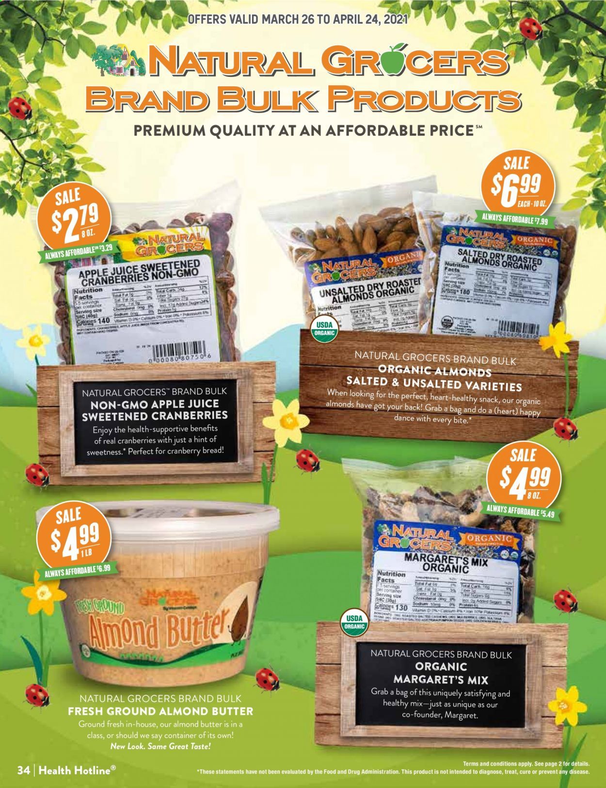 Natural Grocers Weekly Ad Flyer March 26 to April 24
