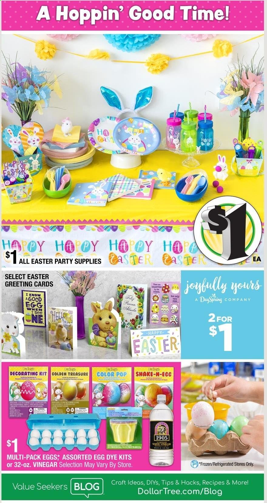 Dollar Tree Weekly Ad Flyer March 28 to April 4