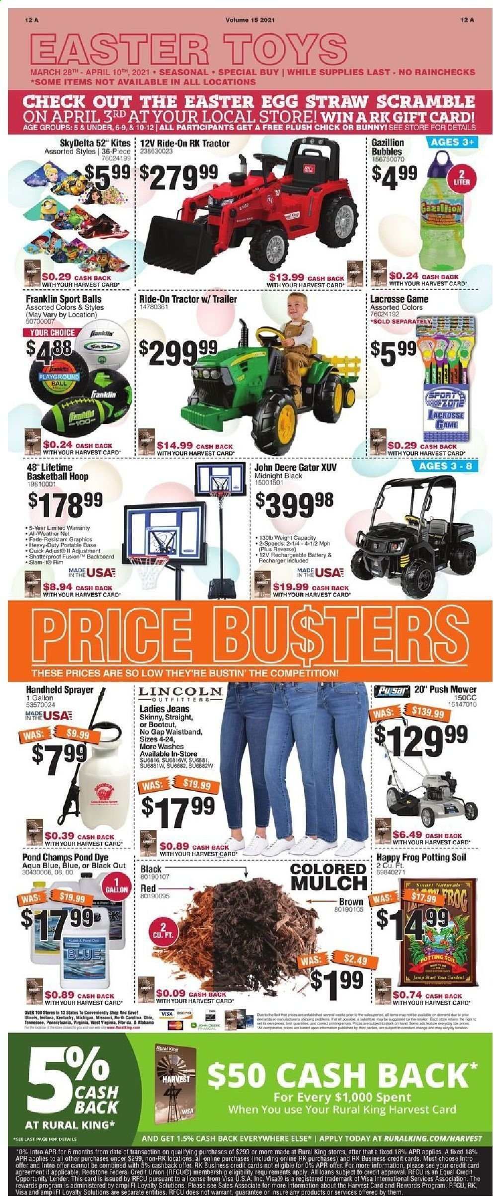 Rural King Weekly Ad Flyer March 28 to April 10