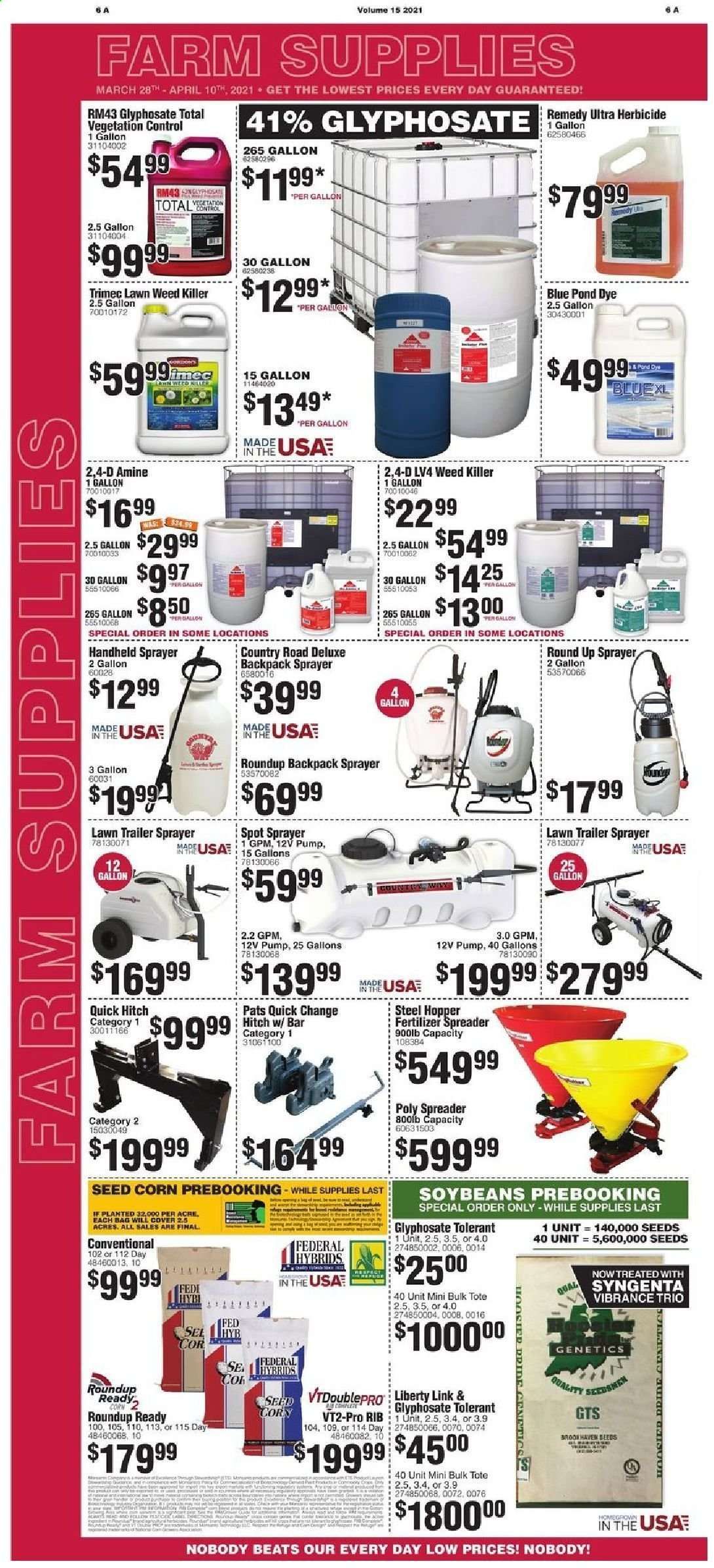 Rural King Weekly Ad Flyer March 28 to April 10