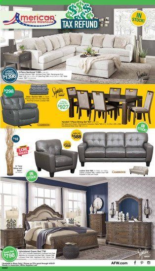 American Furniture Warehouse Weekly Ad Flyer March 28 to April 3