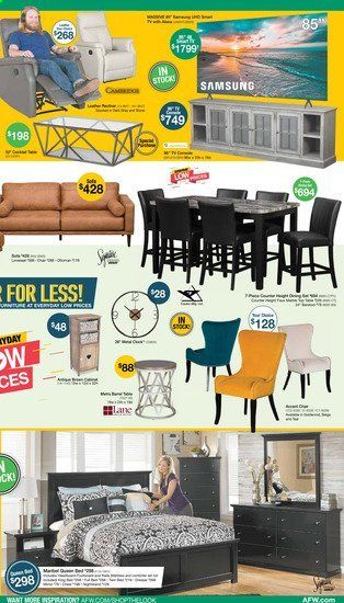 American Furniture Warehouse Weekly Ad Flyer March 28 to April 3