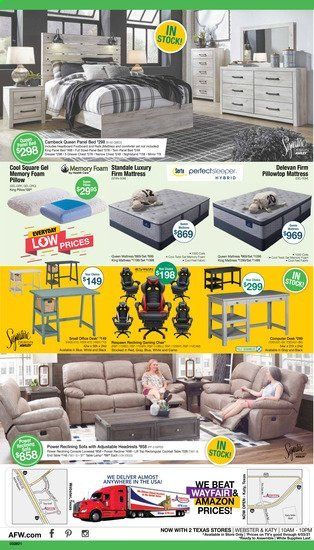 American Furniture Warehouse Weekly Ad Flyer March 28 to April 3