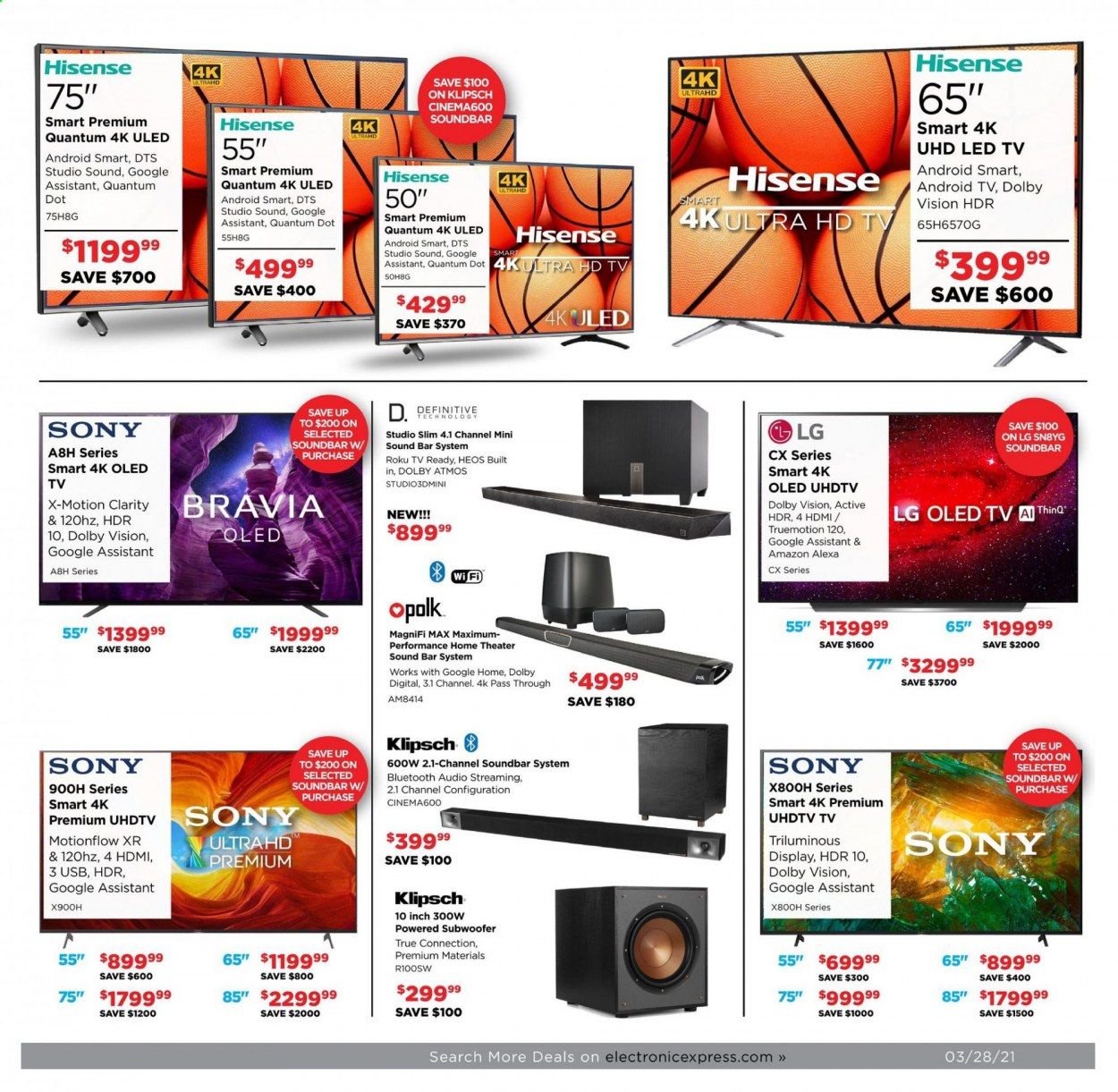 Electronic Express Weekly Ad Flyer March 28 to April 3