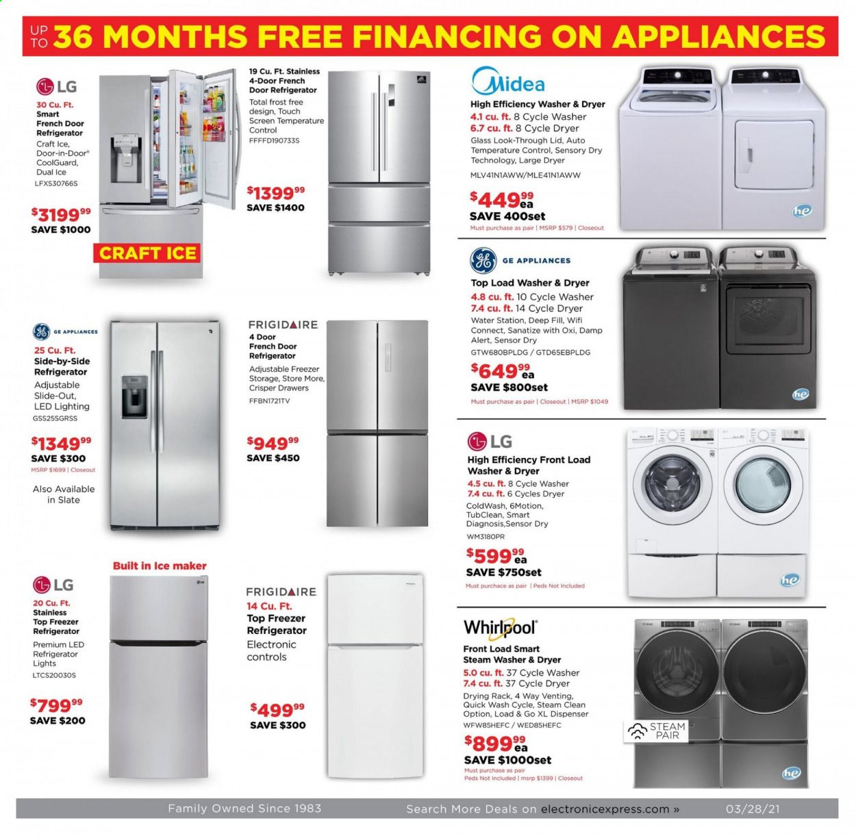 Electronic Express Weekly Ad Flyer March 28 to April 3