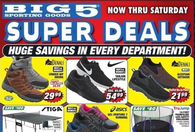 Big 5 Weekly Ad Flyer March 28 to April 3
