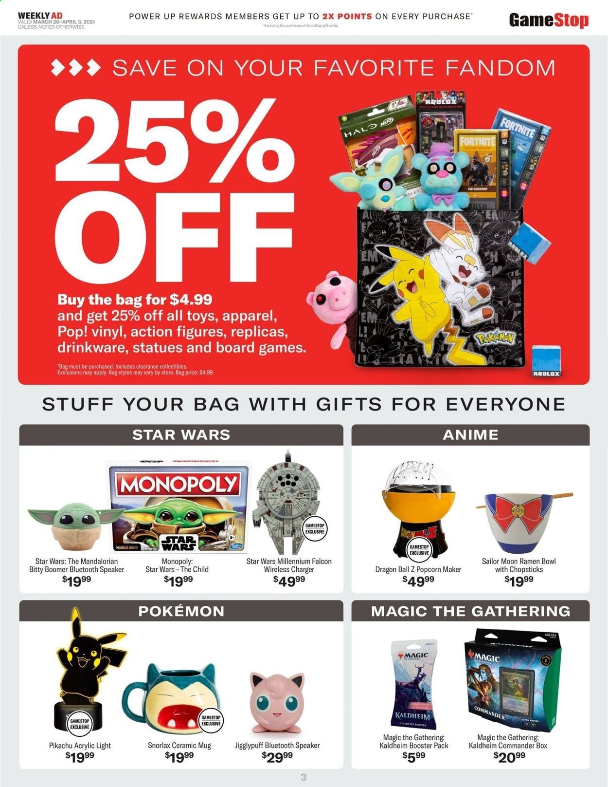 GameStop Weekly Ad Flyer March 28 to April 3