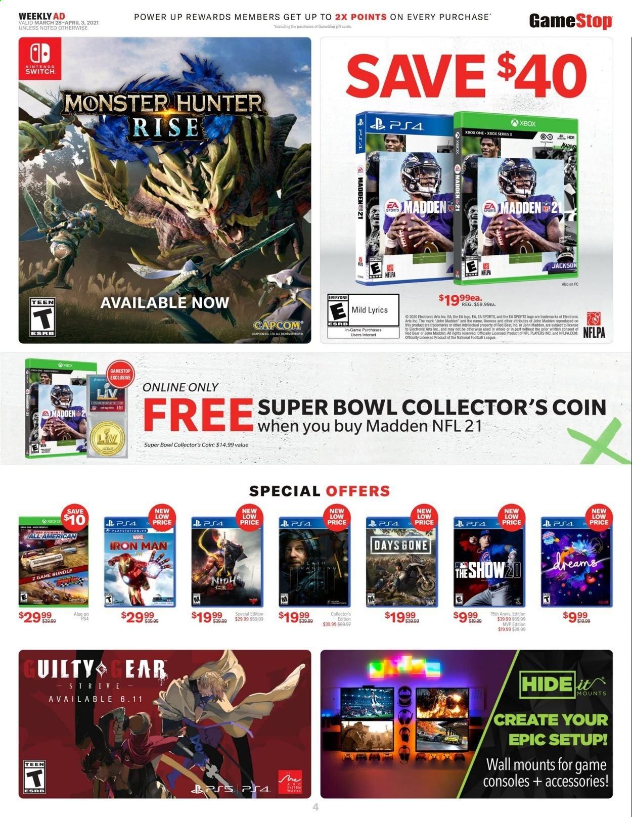 GameStop Weekly Ad Flyer March 28 to April 3