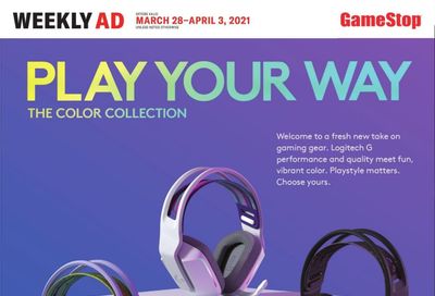 GameStop Weekly Ad Flyer March 28 to April 3