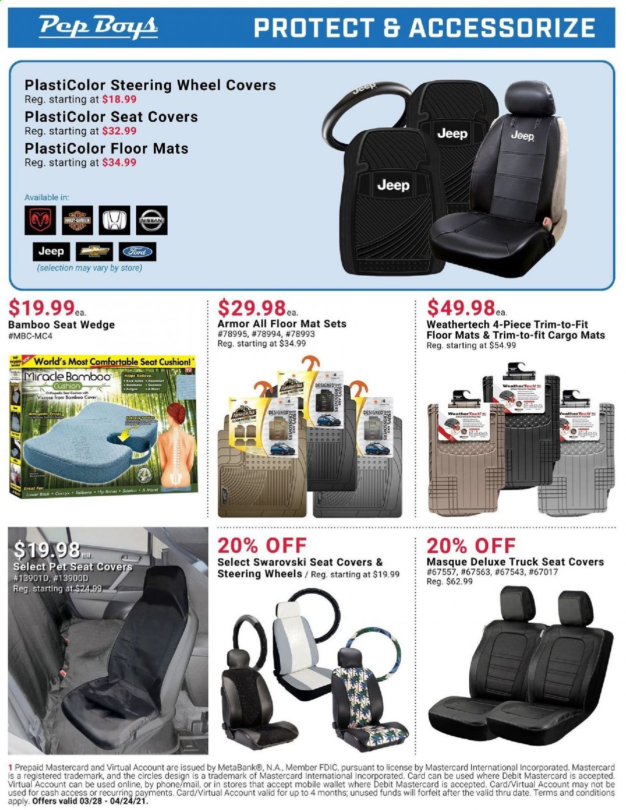 Pep Boys Weekly Ad Flyer March 28 to April 24