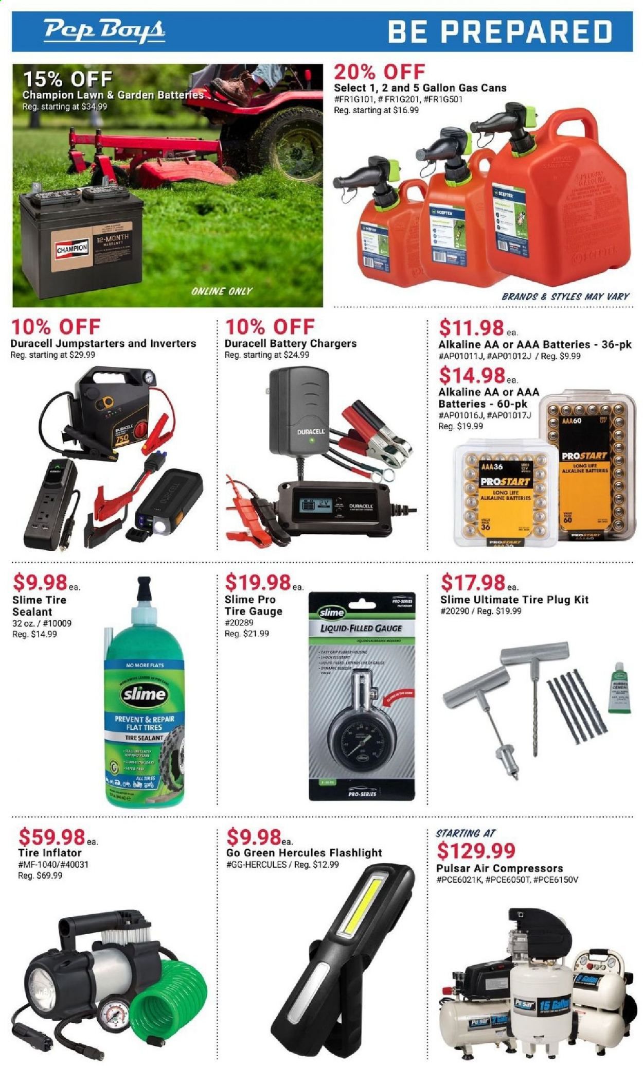 Pep Boys Weekly Ad Flyer March 28 to April 24