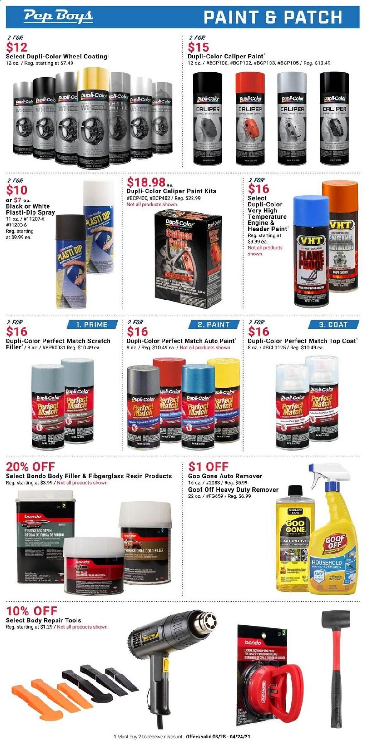 Pep Boys Weekly Ad Flyer March 28 to April 24